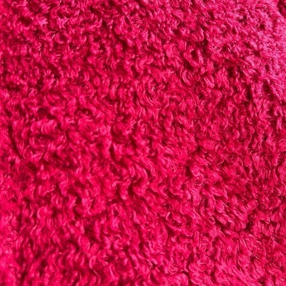 Like New LL Bean Red Teddy Bear Jacket, XL - Picture 4 of 8